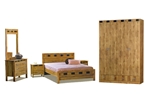 תמונה של חדרי שינה: חדר שינה בסגנון כפרי דגם חץ