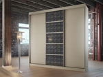 תמונה של ארונות הזזה: ארון הזזה 3 דלתות מרהיב ביופיו דגם  אוניקס ברקן