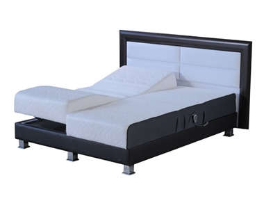 מיטות: מיטה זוגית חשמלית דגם דינה