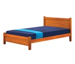 תמונה של מיטות: מיטה זוגית מעץ מלא דגם ריקי