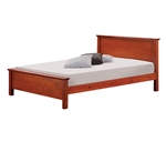 תמונה של מיטות: מיטה זוגית מעץ מלא דגם טליה
