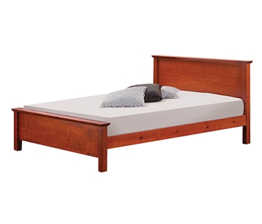 מיטות: מיטה זוגית מעץ מלא דגם טליה