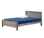 תמונה של מיטות: מיטה זוגית מעץ מלא דגם שימי