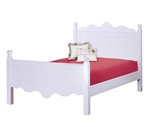 תמונה של מיטות: מיטה וחצי מעץ מלא דגם בלה