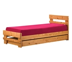 תמונה של מיטות: מיטה יחיד מעץ מלא דגם לירון
