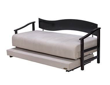 מיטות: ספת נוער + מיטה נגררת על קל דגם ריף