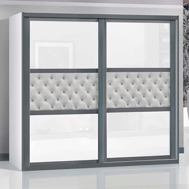 ארונות הזזה: ארון הזזה 2 דלתות יפה דגם סאן פאולו