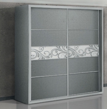 ארונות הזזה: ארון הזזה 2 דלתות מרשים דגם ארז ולנטינו