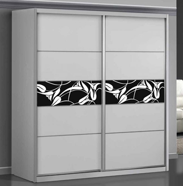 ארונות הזזה: ארון הזזה 2 דלתות מרהיב ביופיו דגם לורד