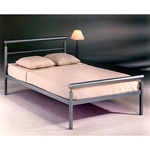 תמונה של מיטות:מיטה זוגית עשויה מתכת דגם אמירם