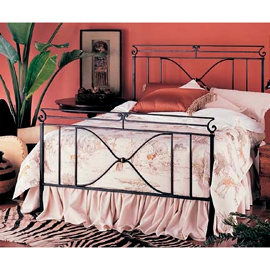 מיטות: מיטה זוגית עשויה מתכת דגם יאיר
