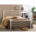 תמונה של מיטות:מיטה זוגית עשויה מתכת דגם  יסמין