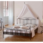תמונה של מיטות: מיטה זוגית עשויה מתכת דגם לילך